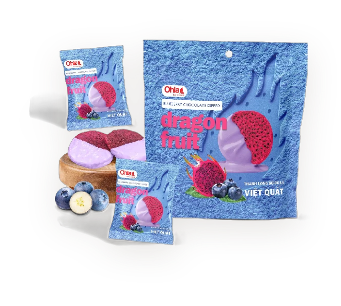 Dragon Fruit Blueberry packaging