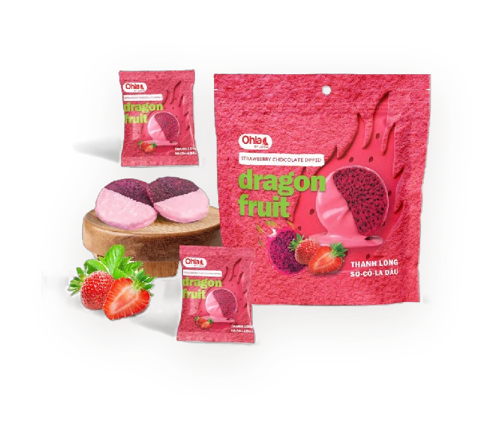 Dragon Fruit Strawberry packaging
