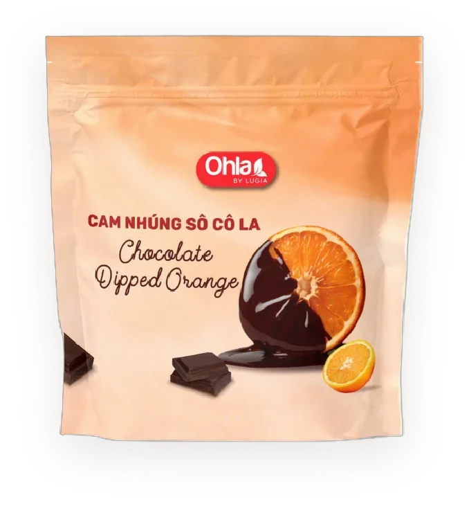 Chocolate-Dipped Orange packaging